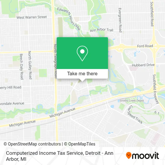 Computerized Income Tax Service map