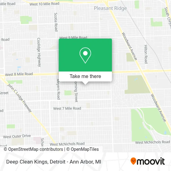 Deep Clean Kings map
