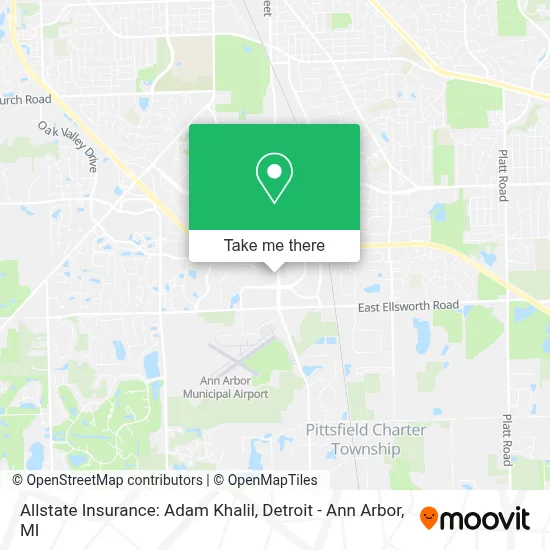 Allstate Insurance: Adam Khalil map