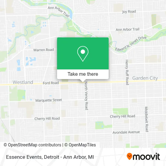 Essence Events map