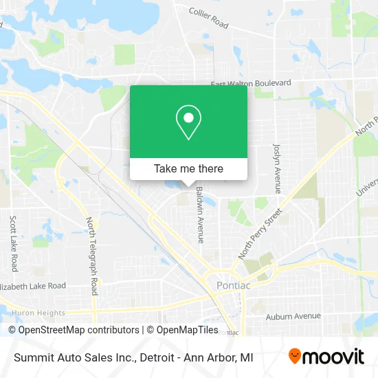Summit Auto Sales Inc. map