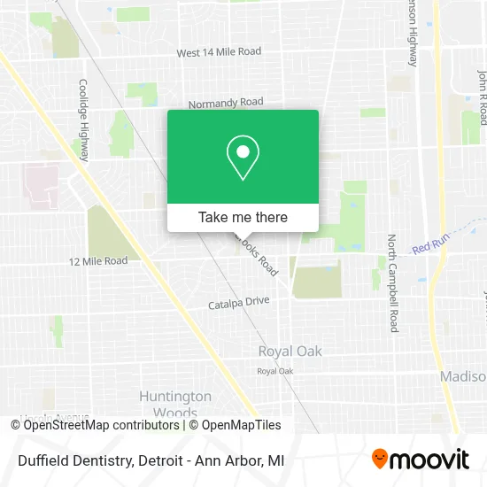 Duffield Dentistry map
