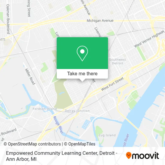 Empowered Community Learning Center map