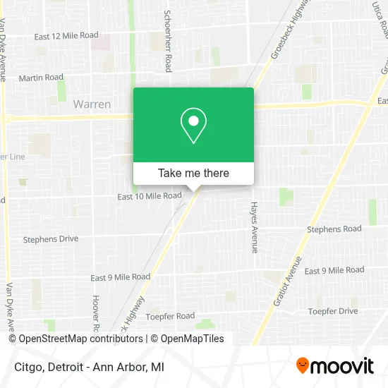 Citgo map