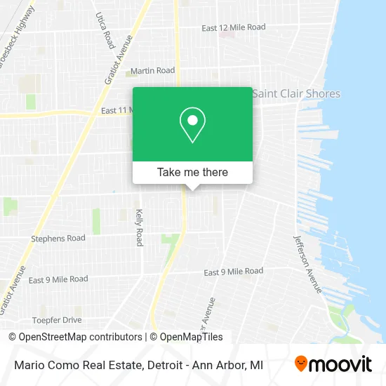 Mario Como Real Estate map