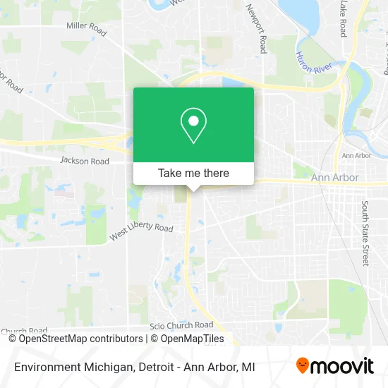 Environment Michigan map