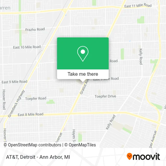 At&T map
