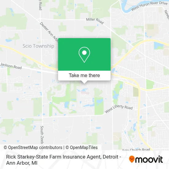 Rick Starkey-State Farm Insurance Agent map