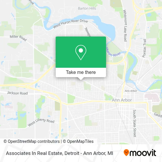 Associates In Real Estate map