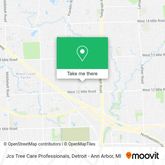 Jcs Tree Care Professionals map