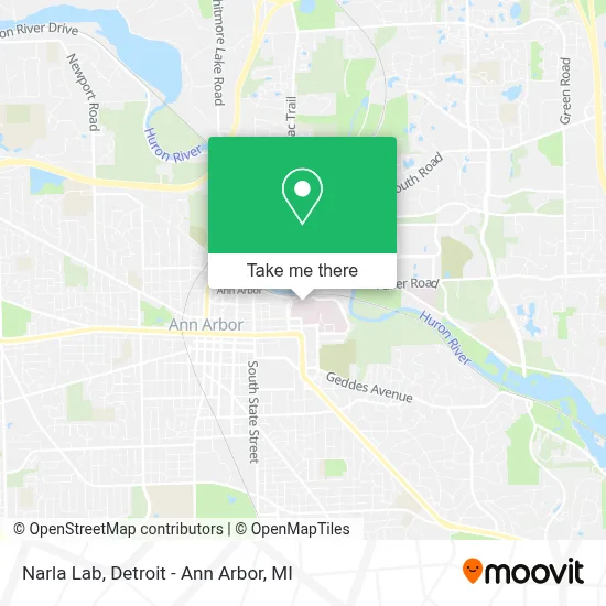 Narla Lab map