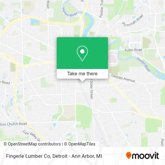 Fingerle Lumber Co map