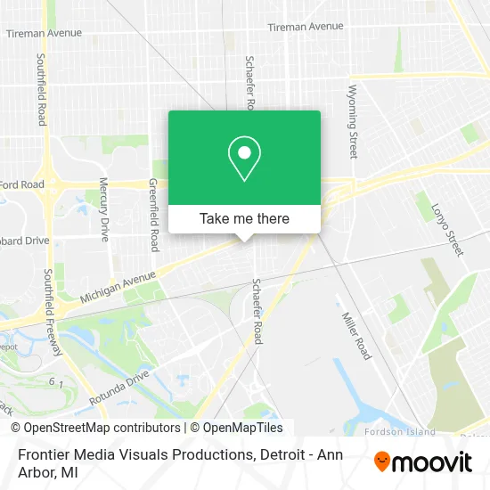 Frontier Media Visuals Productions map