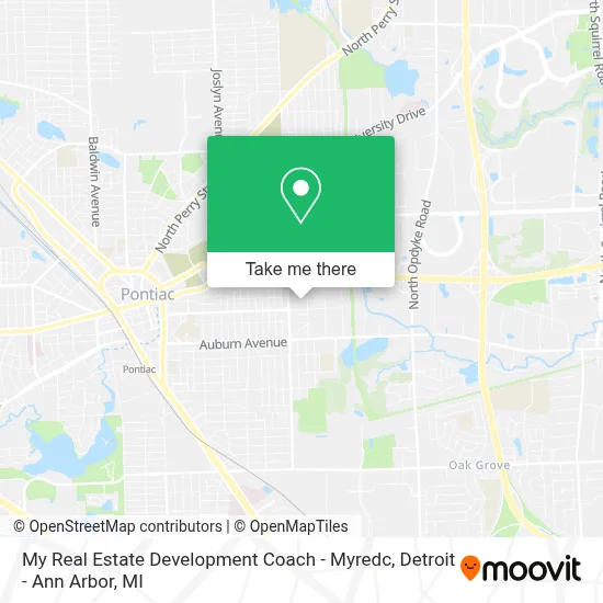 My Real Estate Development Coach - Myredc map