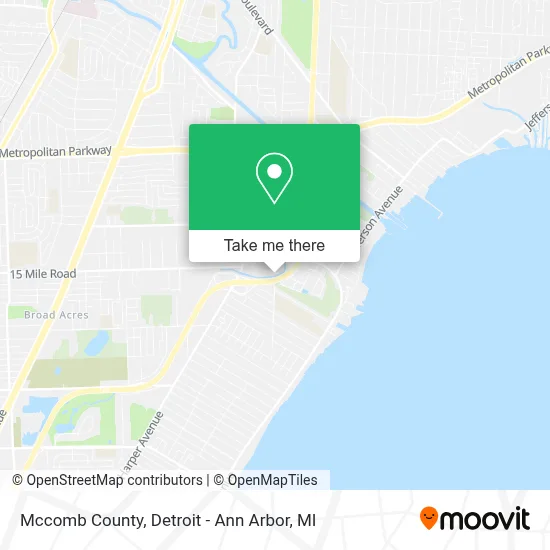 Mccomb County map