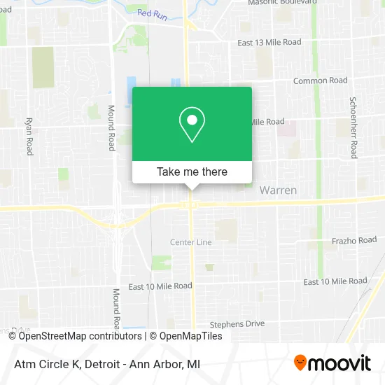 Atm Circle K map