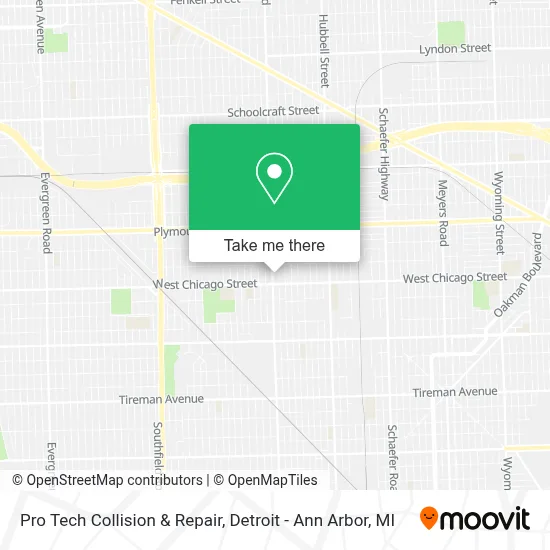 Pro Tech Collision & Repair map