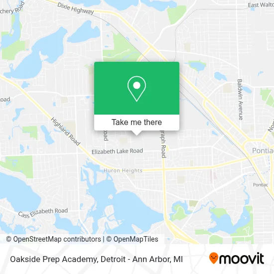 Oakside Prep Academy map