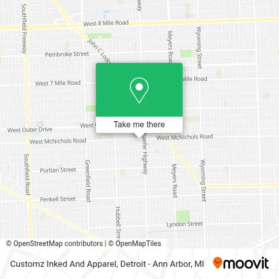 Customz Inked And Apparel map