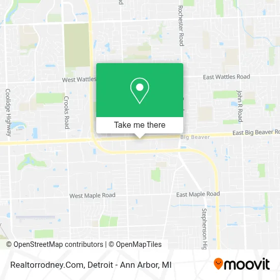 Realtorrodney.Com map