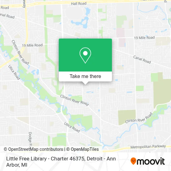 Little Free Library - Charter 46375 map