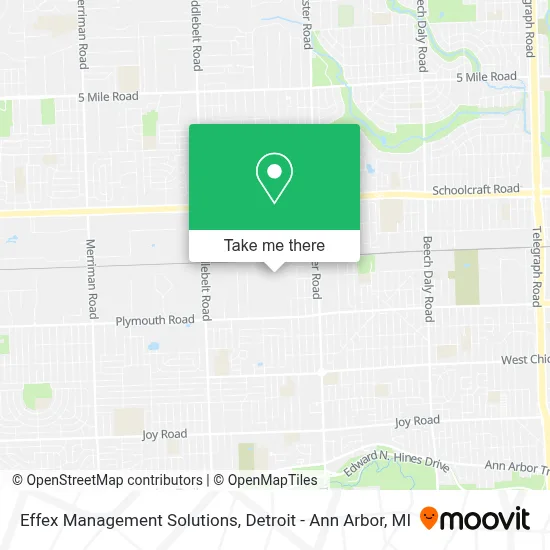 Effex Management Solutions map