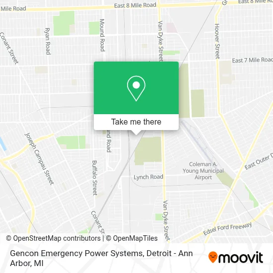 Gencon Emergency Power Systems map