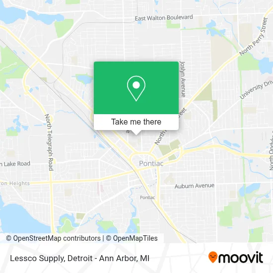 Lessco Supply map