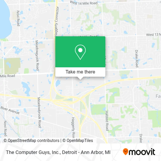 The Computer Guys, Inc. map
