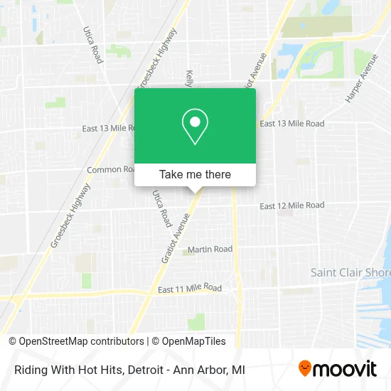 Riding With Hot Hits map