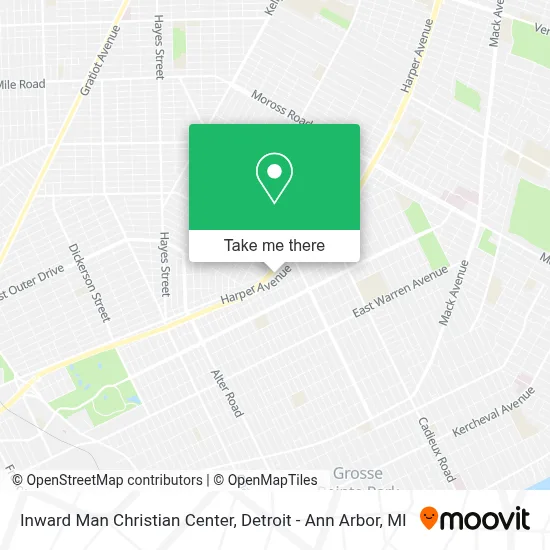 Inward Man Christian Center map