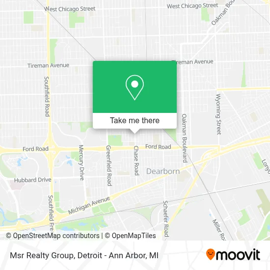 Msr Realty Group map