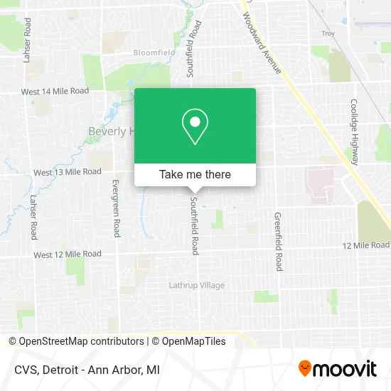 Cvs map