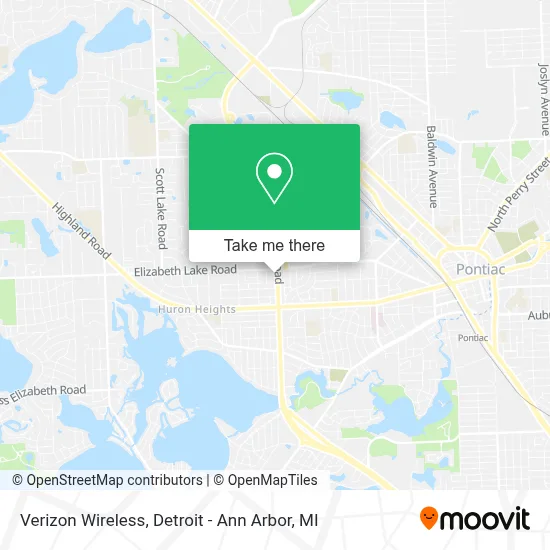 Verizon Wireless map