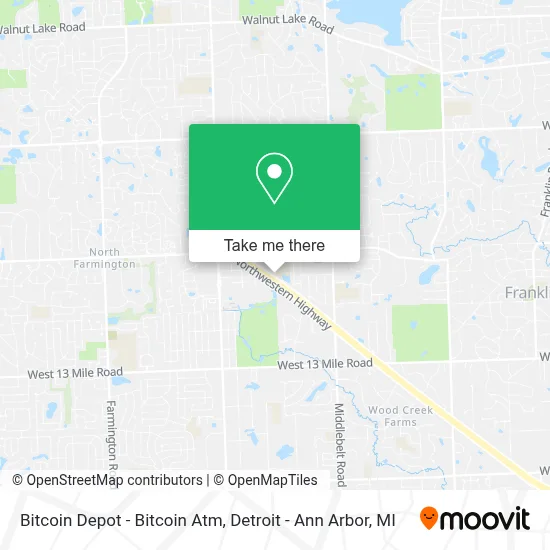 Bitcoin Depot - Bitcoin Atm map