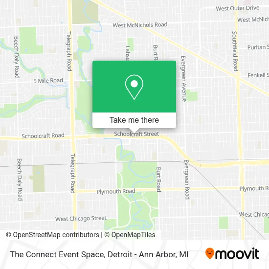 The Connect Event Space map
