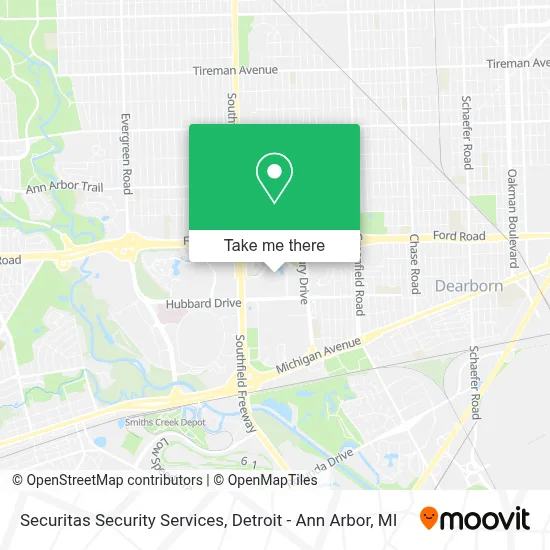 Securitas Security Services map
