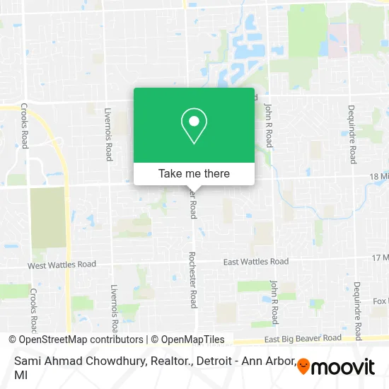 Sami Ahmad Chowdhury, Realtor. map