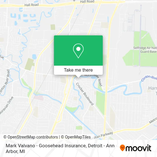Mark Valvano - Goosehead Insurance map