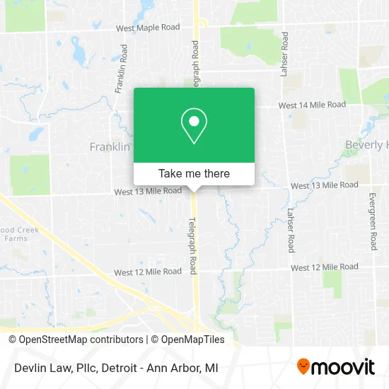 Devlin Law, Pllc map