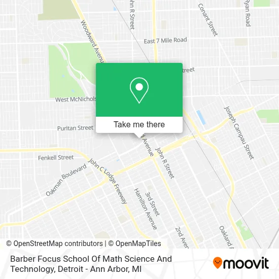 Barber Focus School Of Math Science And Technology map
