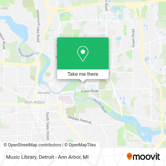 Music Library map