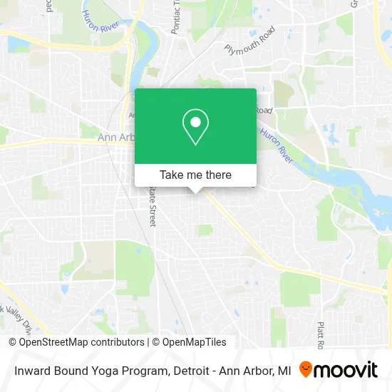 Inward Bound Yoga Program map