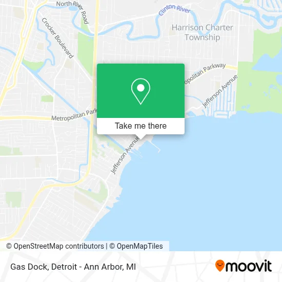 Gas Dock map