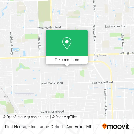 First Heritage Insurance map