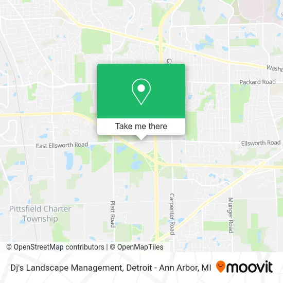 Dj's Landscape Management map