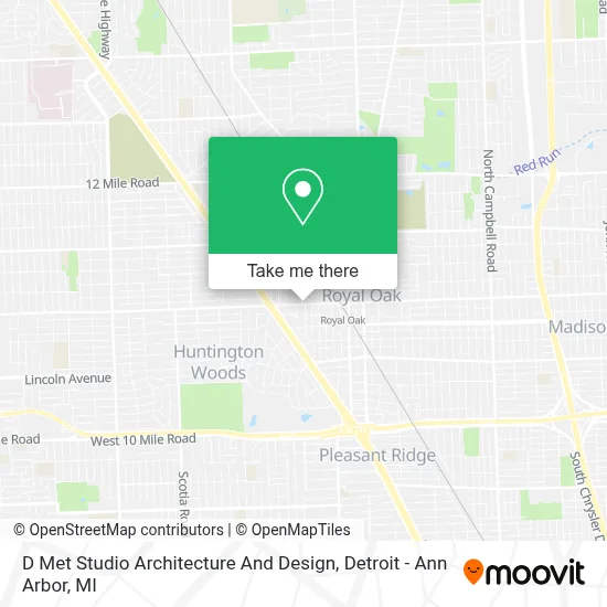 D Met Studio Architecture And Design map