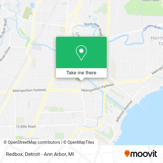 Redbox map