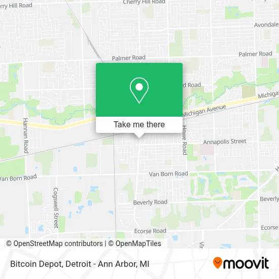 Bitcoin Depot map