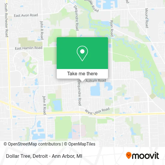 Dollar Tree map
